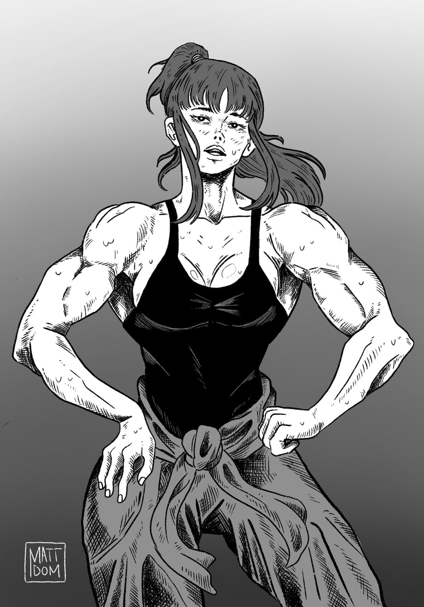 maki oze (en'en no shouboutai) drawn by mattdominicart