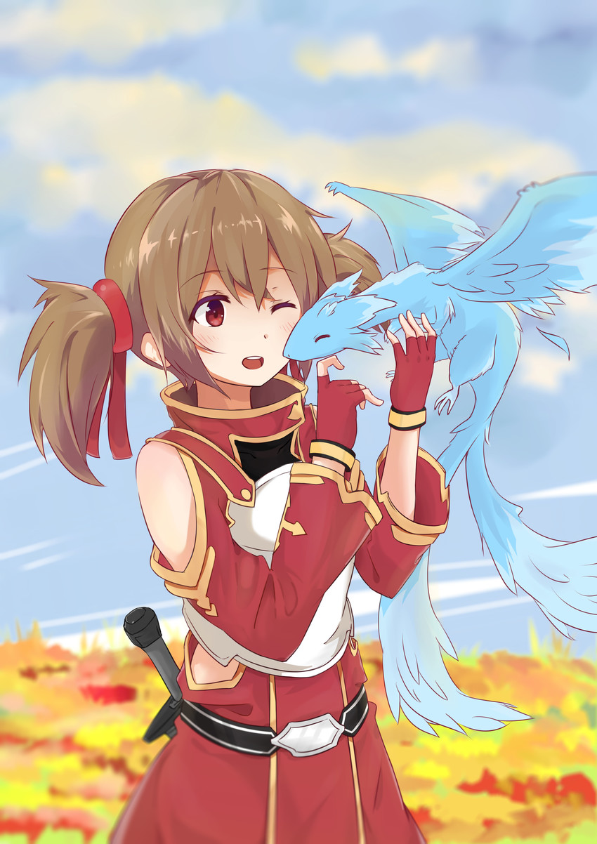 silica and pina (sword art online) drawn by jishou_kusaboukun