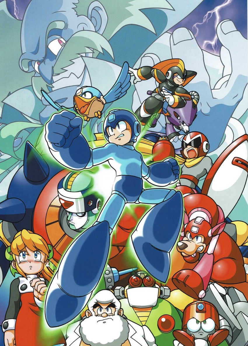 roll, mega man, proto man, bass, rush, and 7 more (mega man and 1 more)