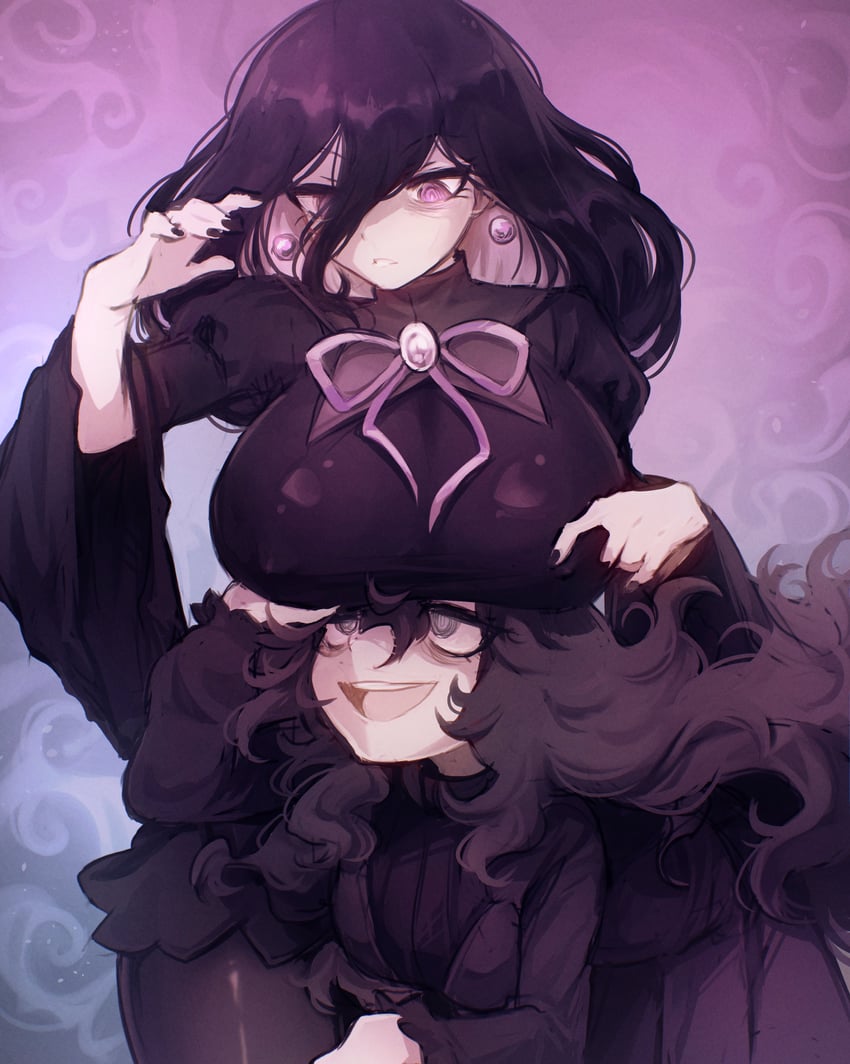 hex maniac (pokemon and 2 more) drawn by blairevt