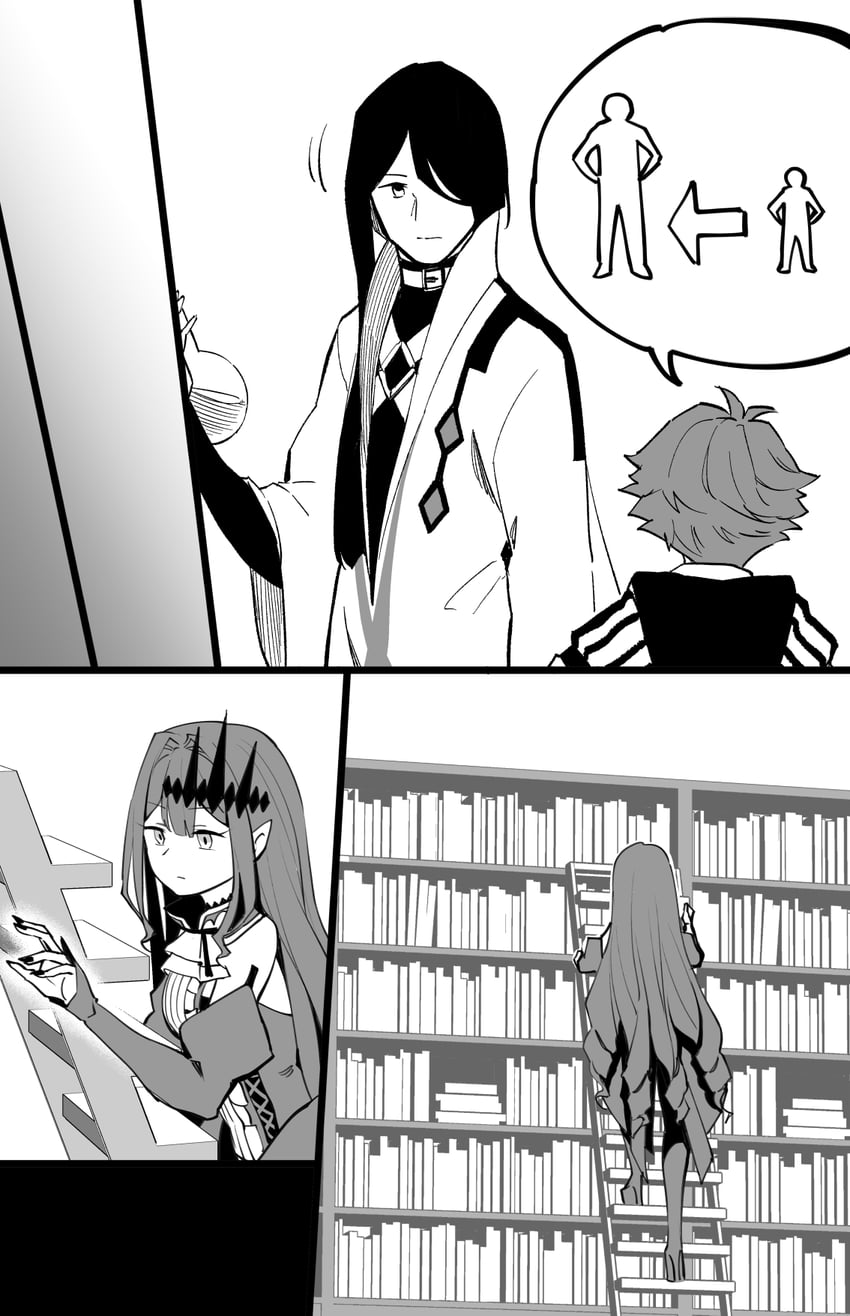 baobhan sith, hans christian andersen, and paracelsus von hohenheim (fate and 1 more) drawn by hirunagi
