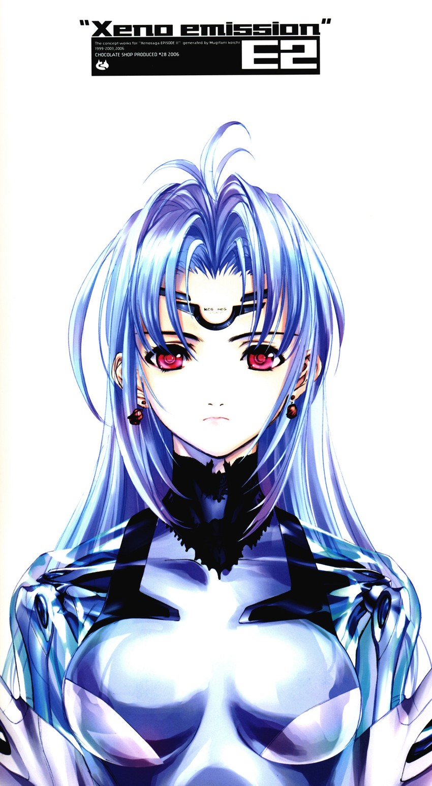 kos-mos (xenosaga and 1 more) drawn by choco_(chocolate_shop)