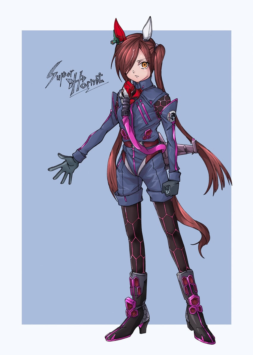 super hornet (original and 1 more) drawn by obushideian