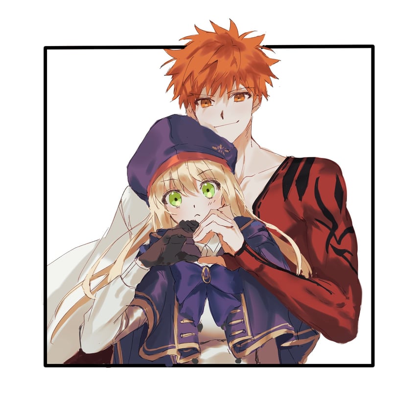 artoria pendragon, emiya shirou, artoria caster, and senji muramasa (fate and 1 more) drawn by ss_un17