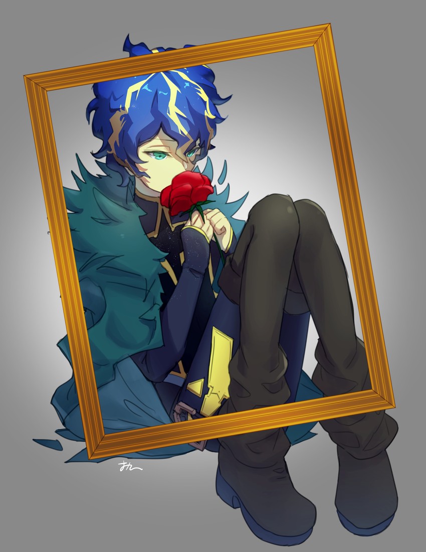 garry and astel leda (holostars and 1 more) drawn by ohita_hio