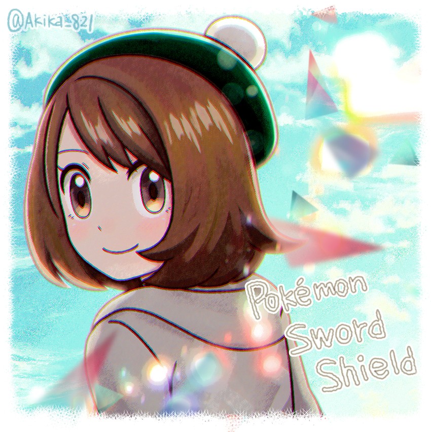 gloria (pokemon and 1 more) drawn by akika_821