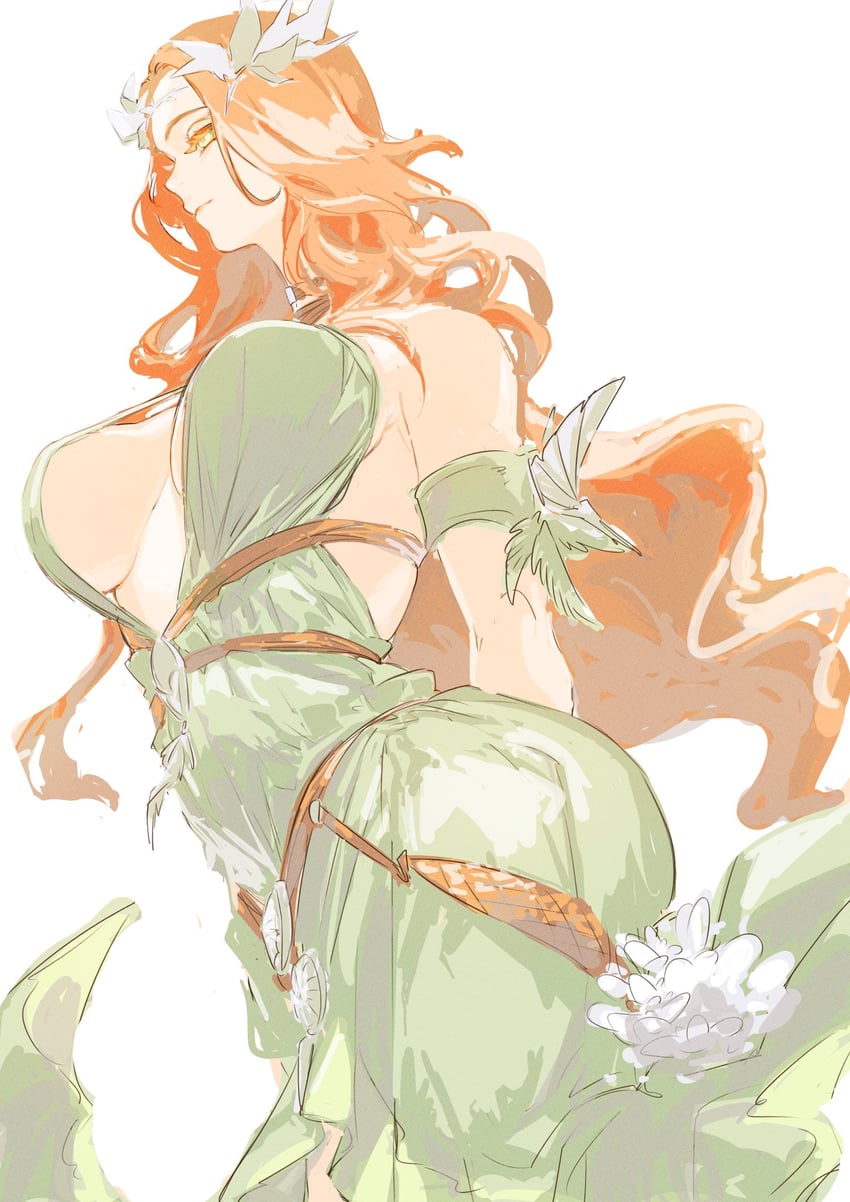 nophica (final fantasy and 1 more) drawn by ogata_tomio