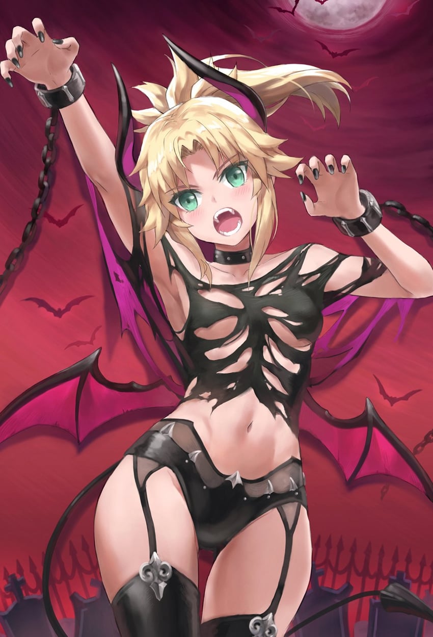 mordred (fate and 1 more) drawn by tonee