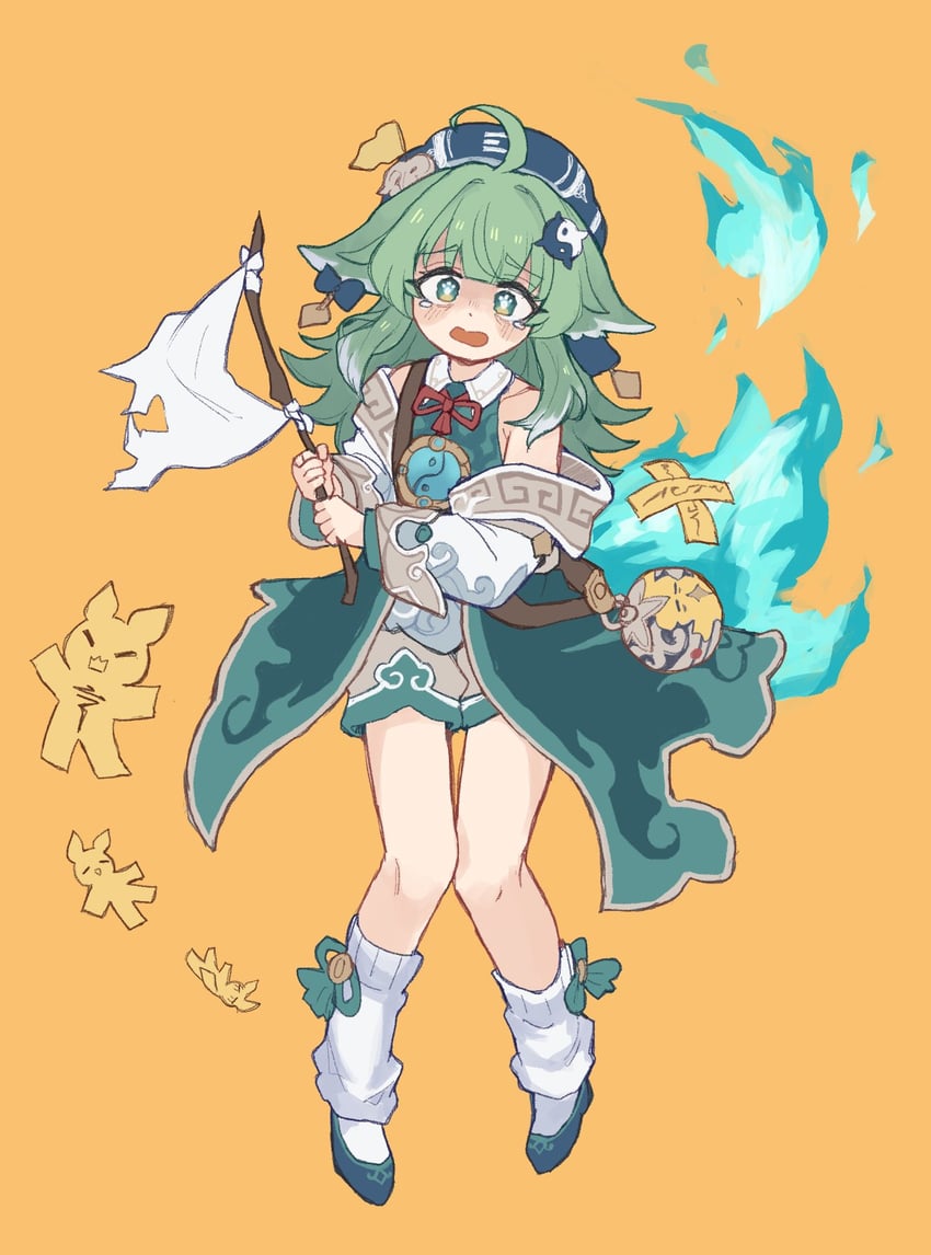 huohuo and tail (honkai and 1 more) drawn by ranruns6308