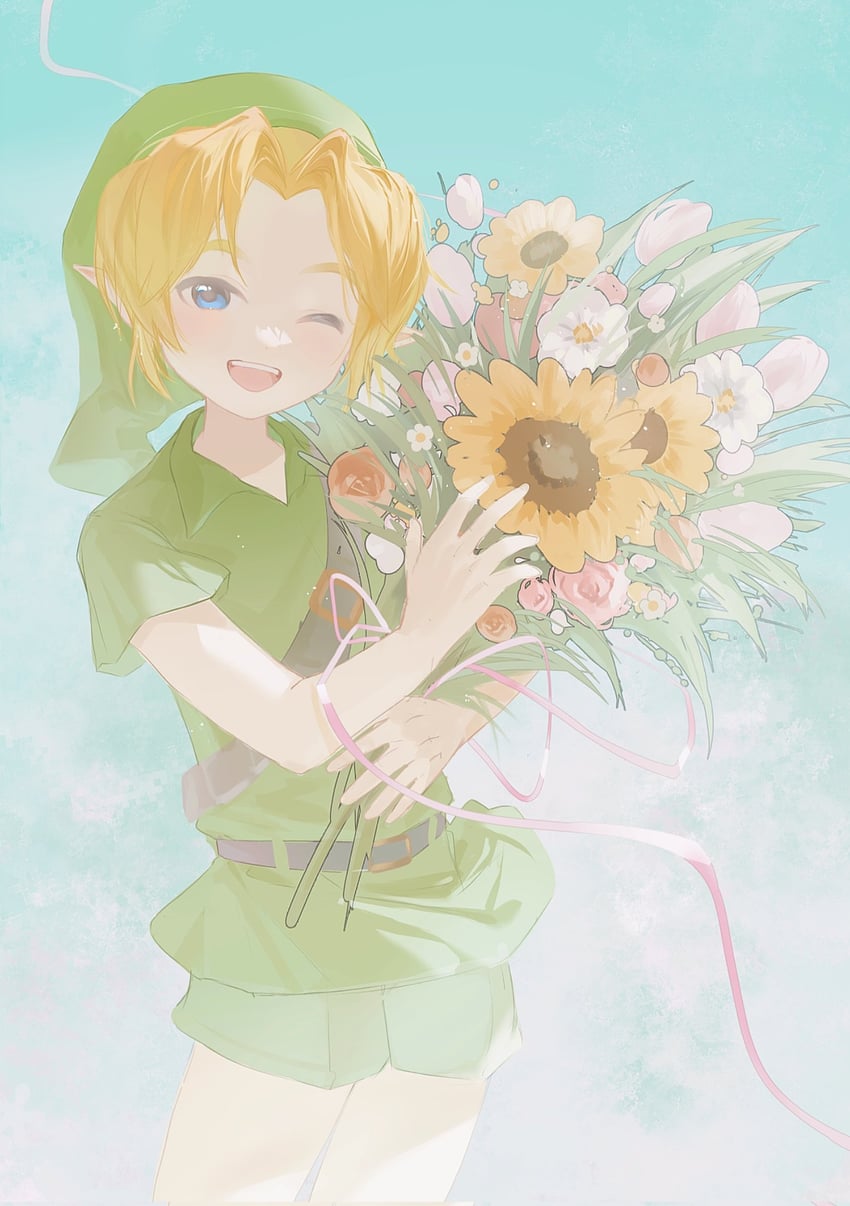 link and young link (the legend of zelda and 1 more) drawn by yun_(dl2n5c7kbh8ihcx)