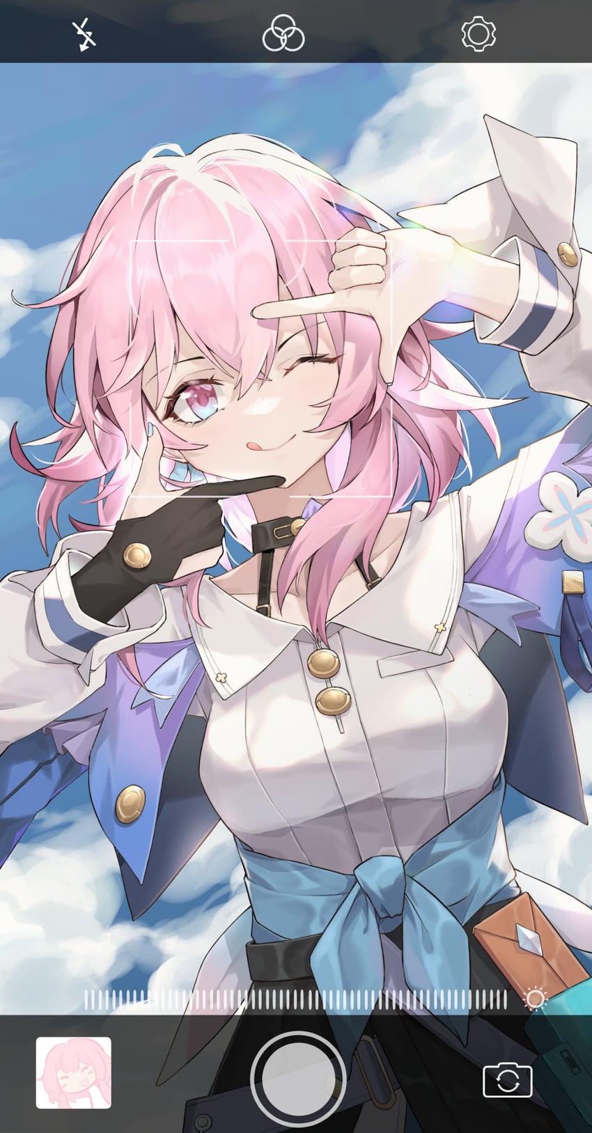 march 7th (honkai and 1 more) drawn by ling_yu_(15974115107)