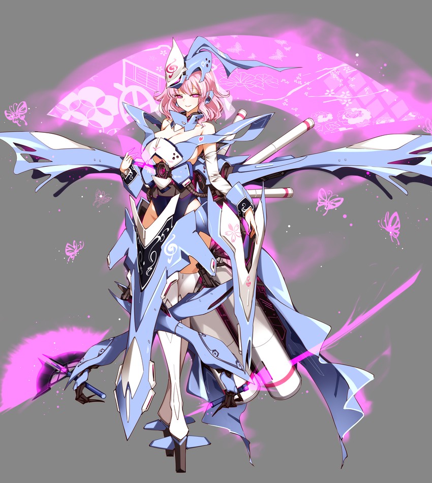 saigyouji yuyuko and nightingale (touhou and 3 more) drawn by raptor7