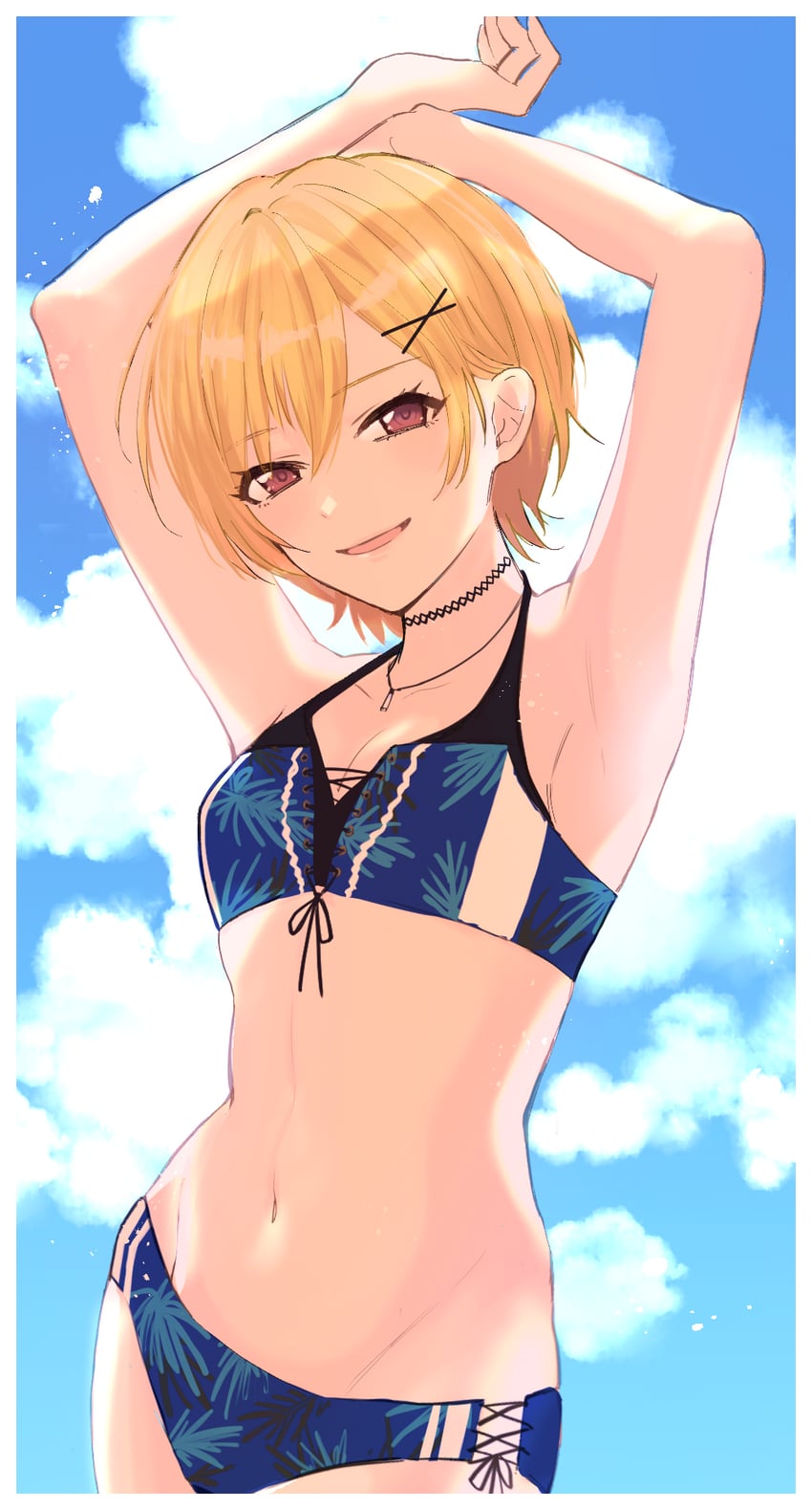saijo juri (idolmaster and 1 more) drawn by oki
