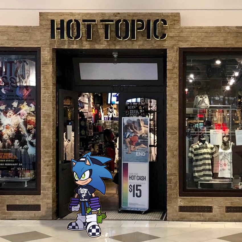 sonic the hedgehog (boku no hero academia and 4 more) drawn by cherrifire