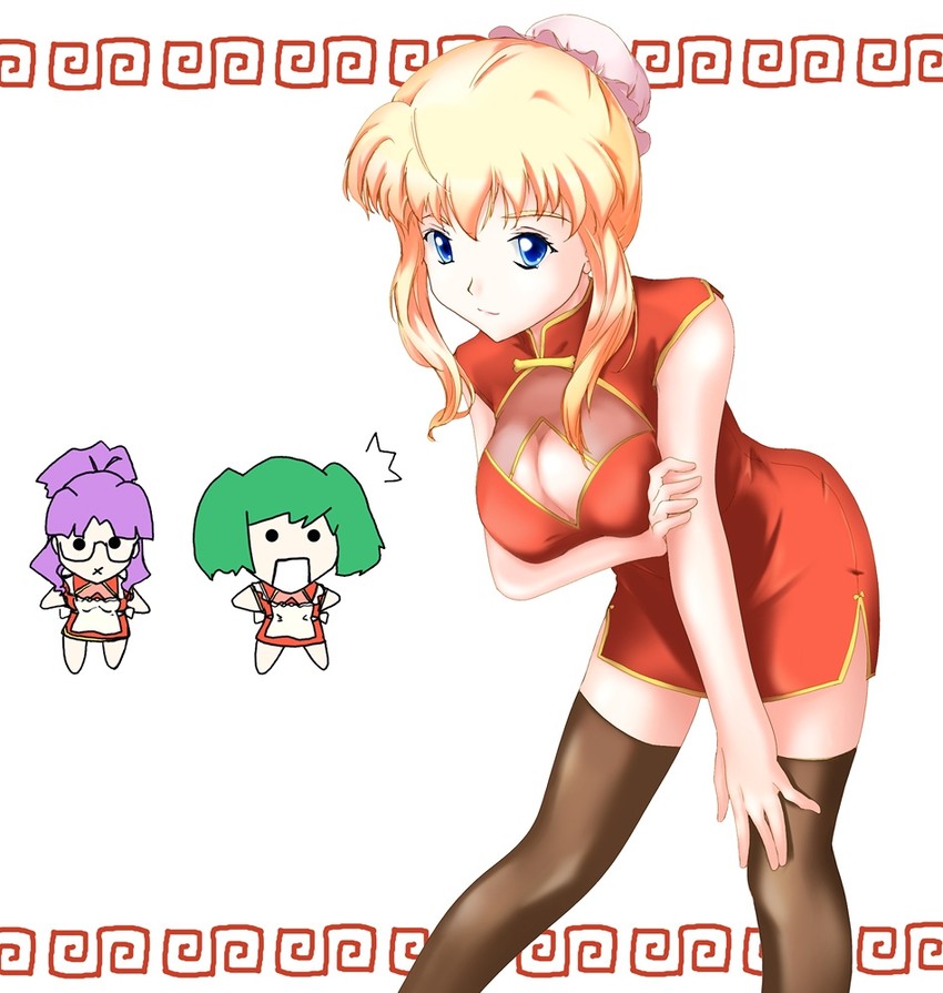 sheryl nome, ranka lee, and matsuura nanase (macross and 1 more)