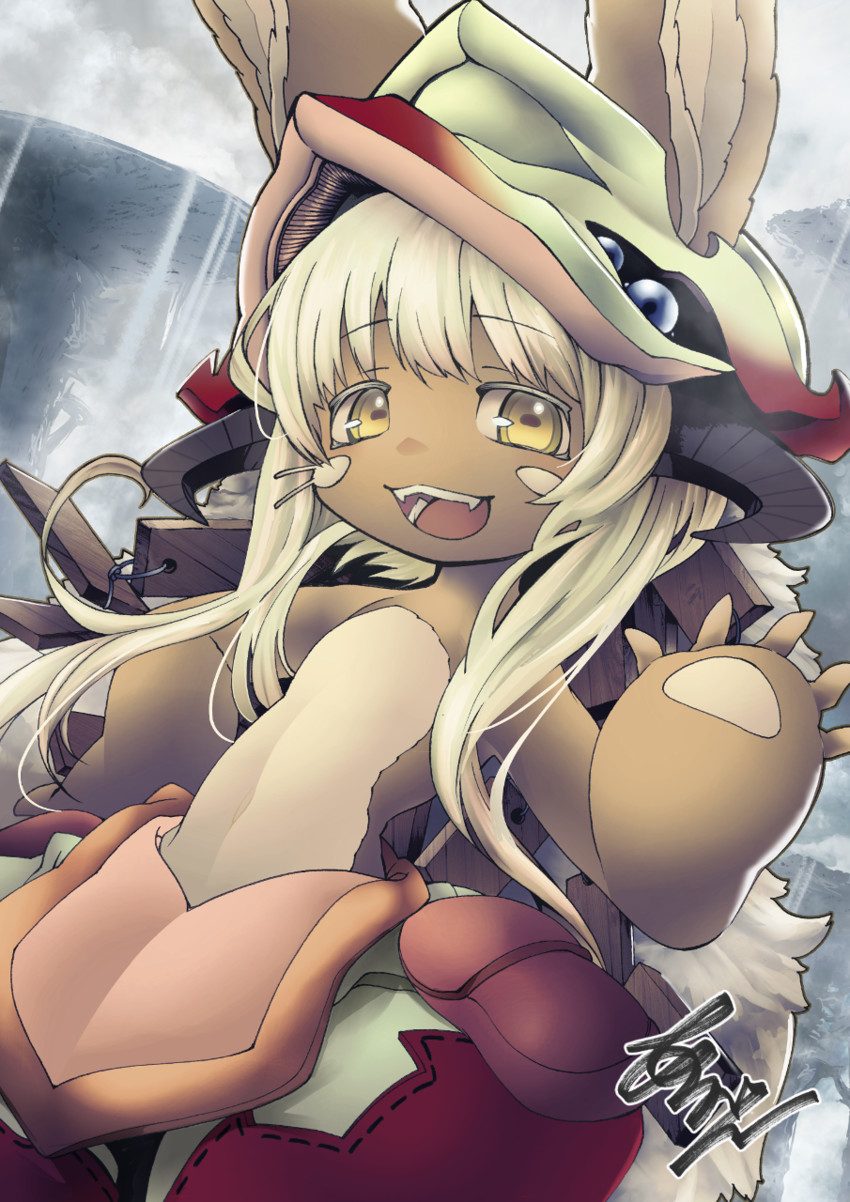 nanachi (made in abyss) drawn by arikanrobo