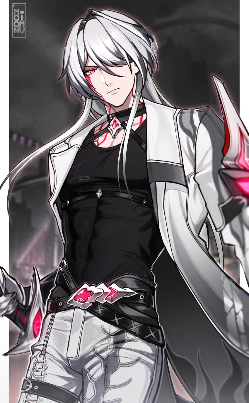 acheron (honkai and 1 more) drawn by moonimu_art