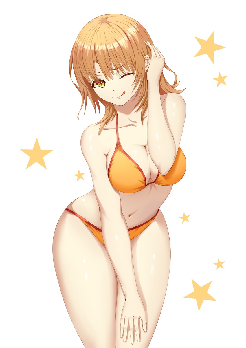 isshiki iroha (yahari ore no seishun lovecome wa machigatteiru.) drawn by fujifuji924