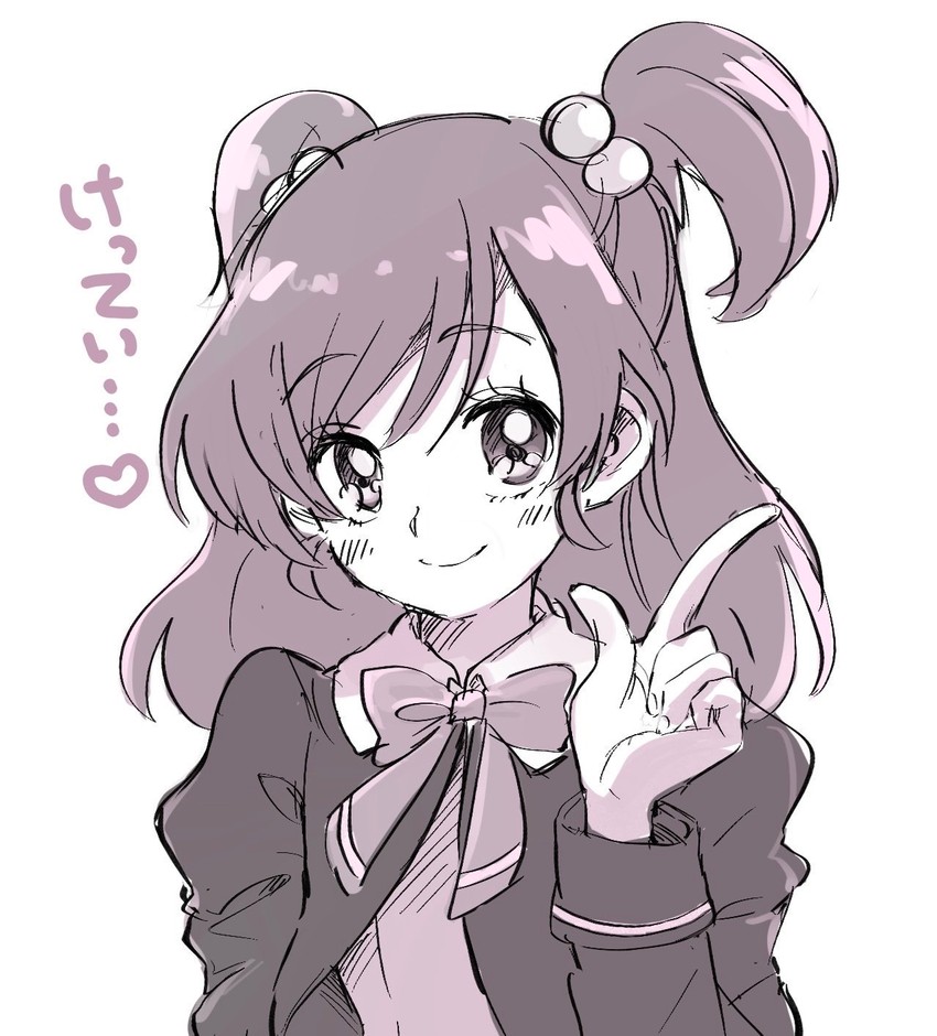 yumehara nozomi (precure and 1 more) drawn by pre221b