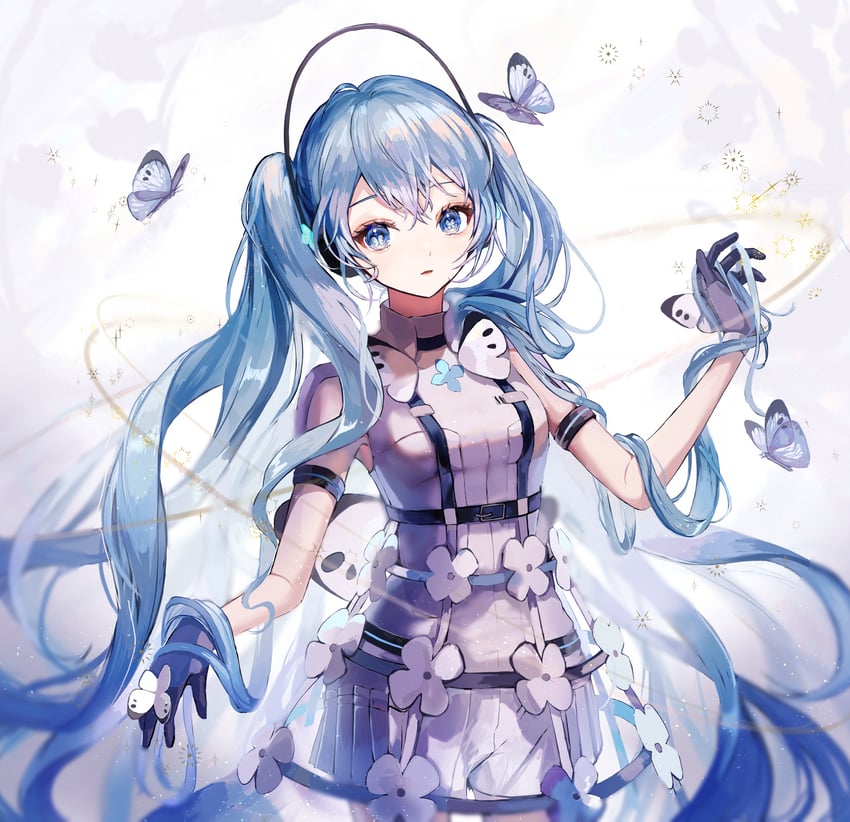 hatsune miku (vocaloid and 1 more) drawn by pipi_(pipinavigation)