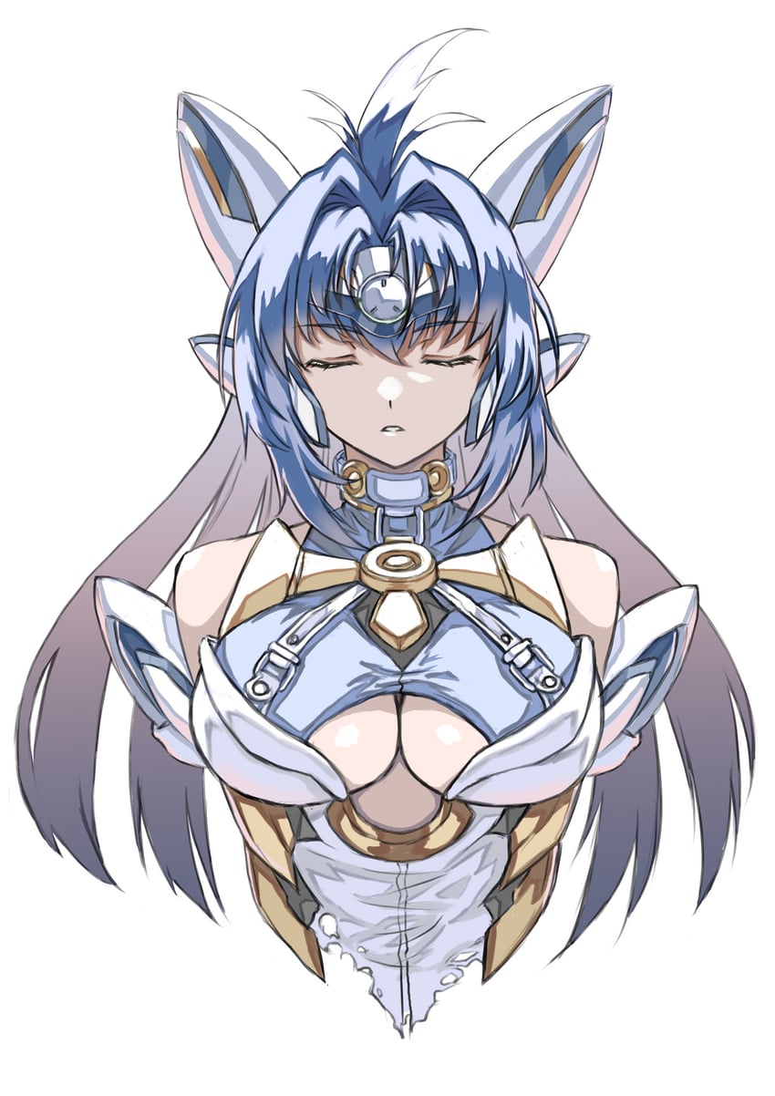 kos-mos and kos-mos ver. 4 (xenosaga and 1 more) drawn by mota_saru