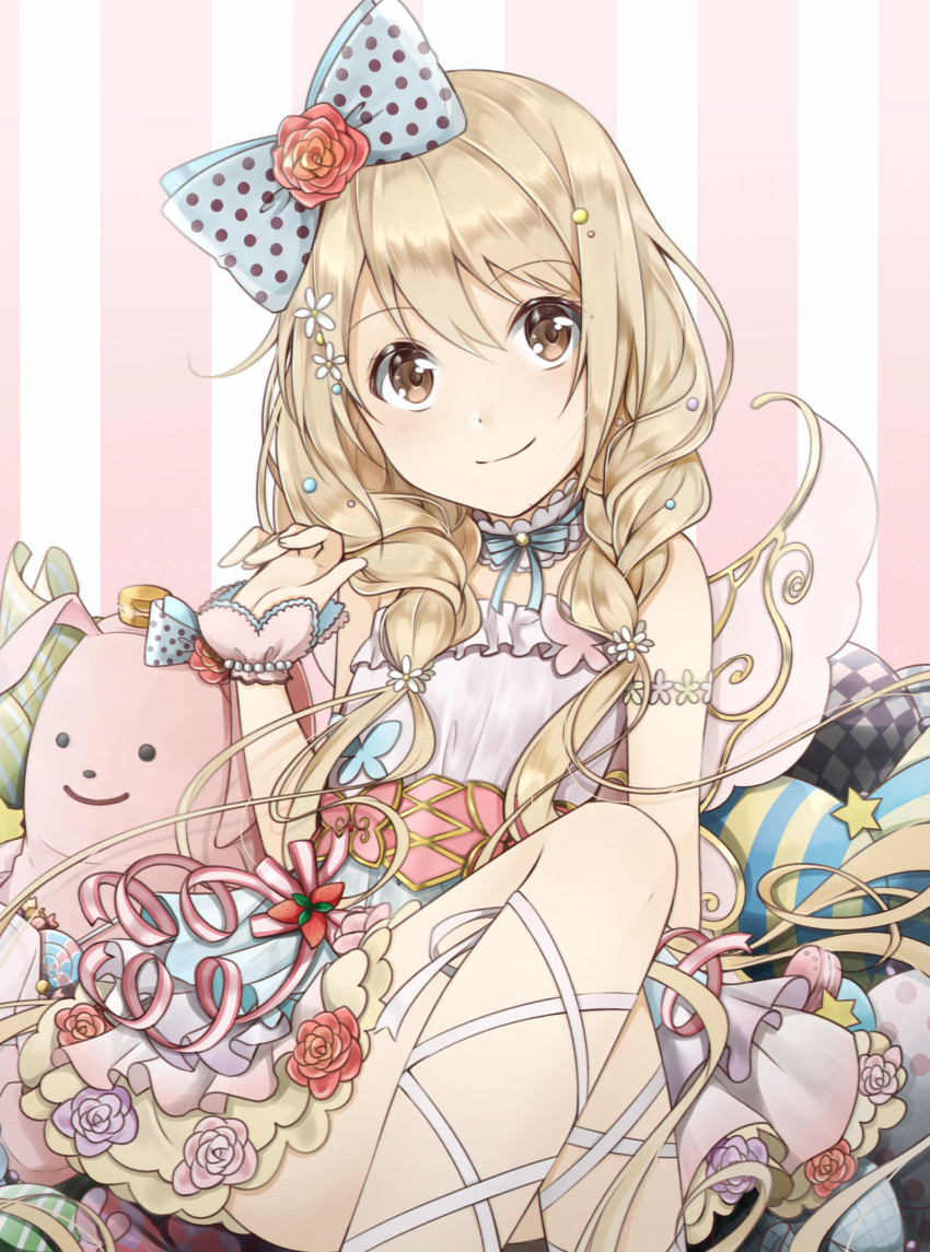 futaba anzu (idolmaster and 2 more) drawn by nangolf