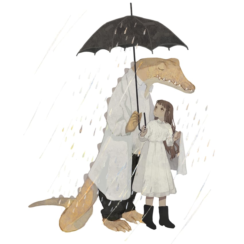 philia ell and croco zigmond (original) drawn by tono_(rt0no)