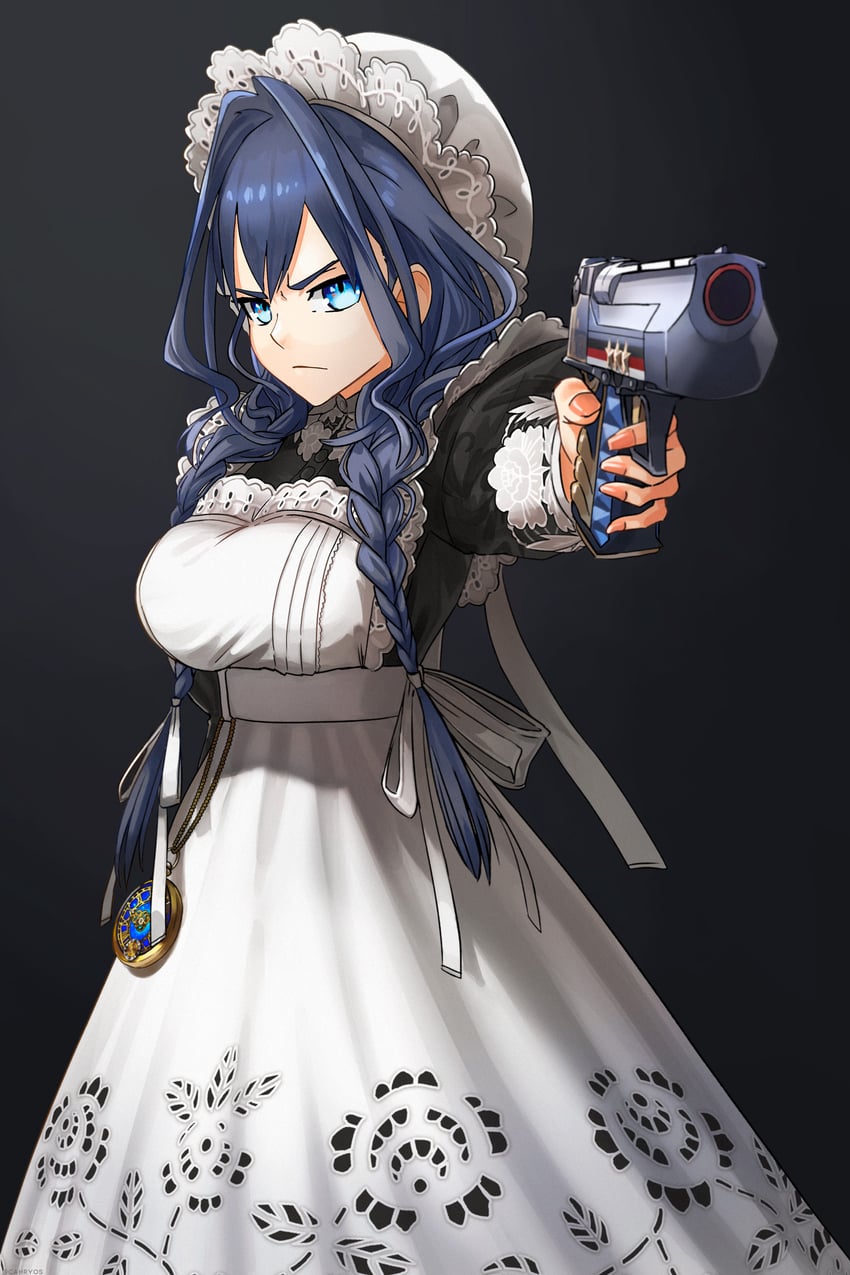 ouro kronii (hololive and 1 more) drawn by cahryos