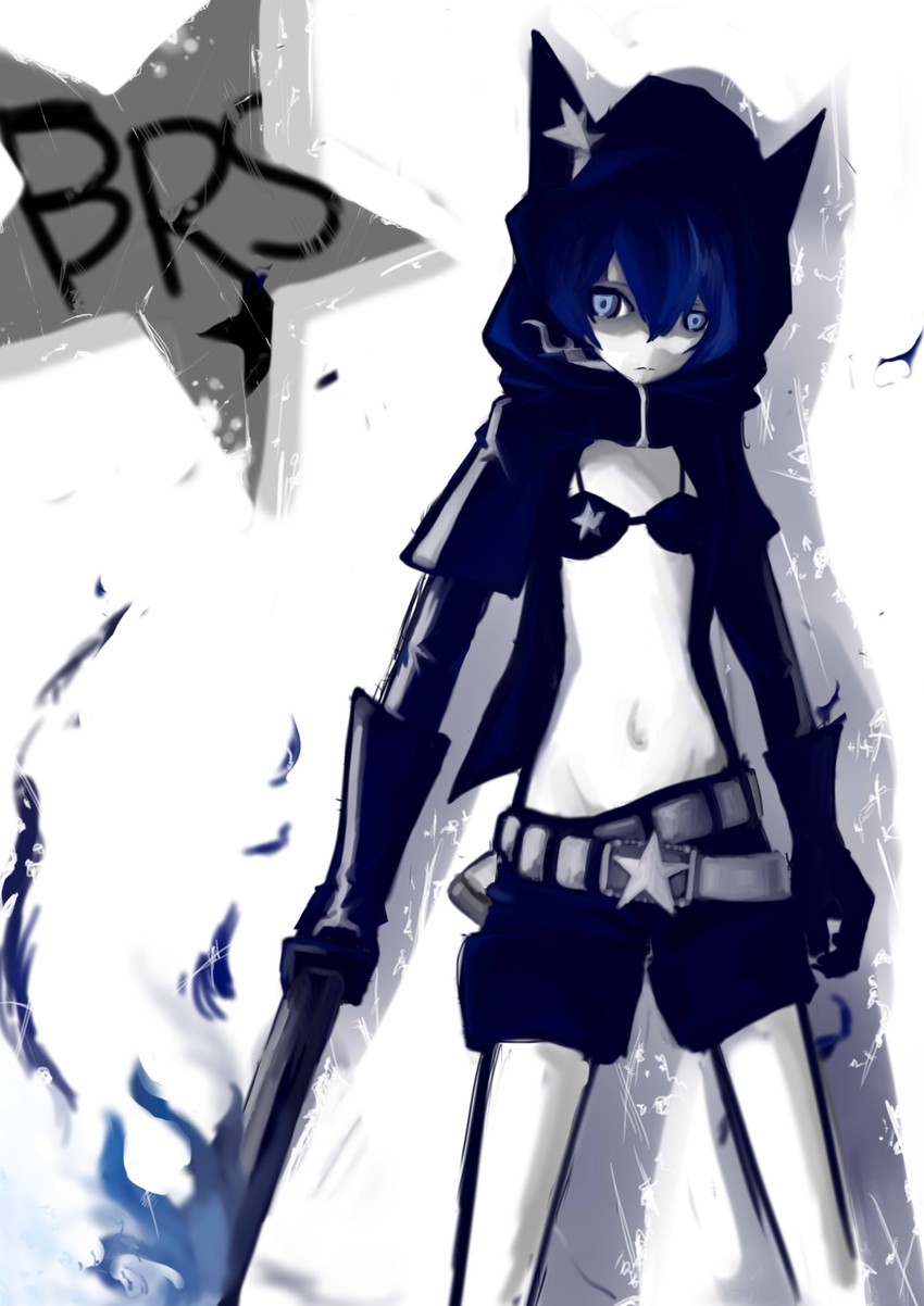 black rock shooter (black rock shooter) drawn by oshino_yeye