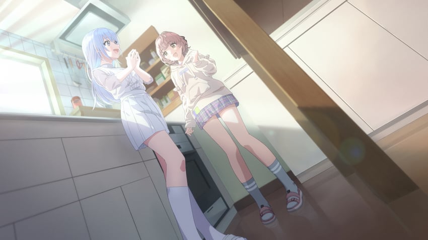 suzuki hana and ikuta haruki (idolmaster and 1 more) drawn by takada_(pixiv_97599311)