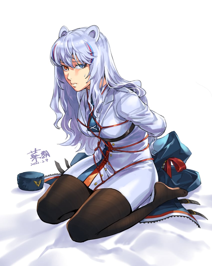 rosa (arknights) drawn by ruukii_drift