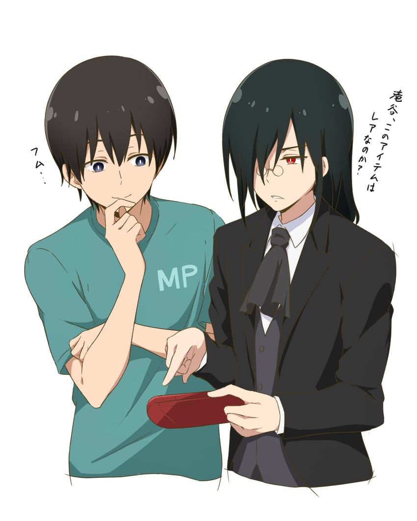 takiya makoto and fafnir (kobayashi-san chi no maidragon) drawn by nishizuki_shino