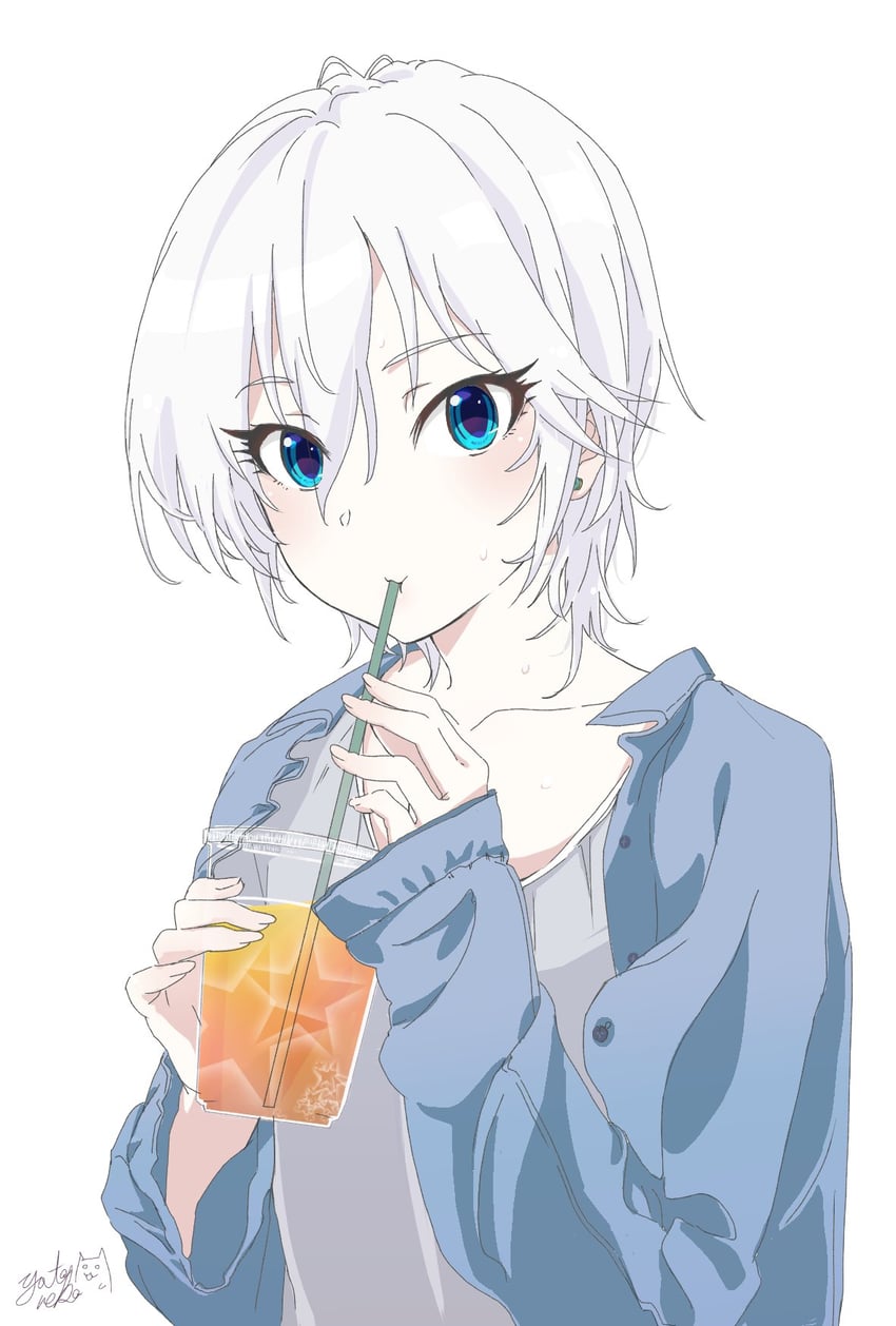 anastasia (idolmaster and 2 more) drawn by yataneko_(echigo)