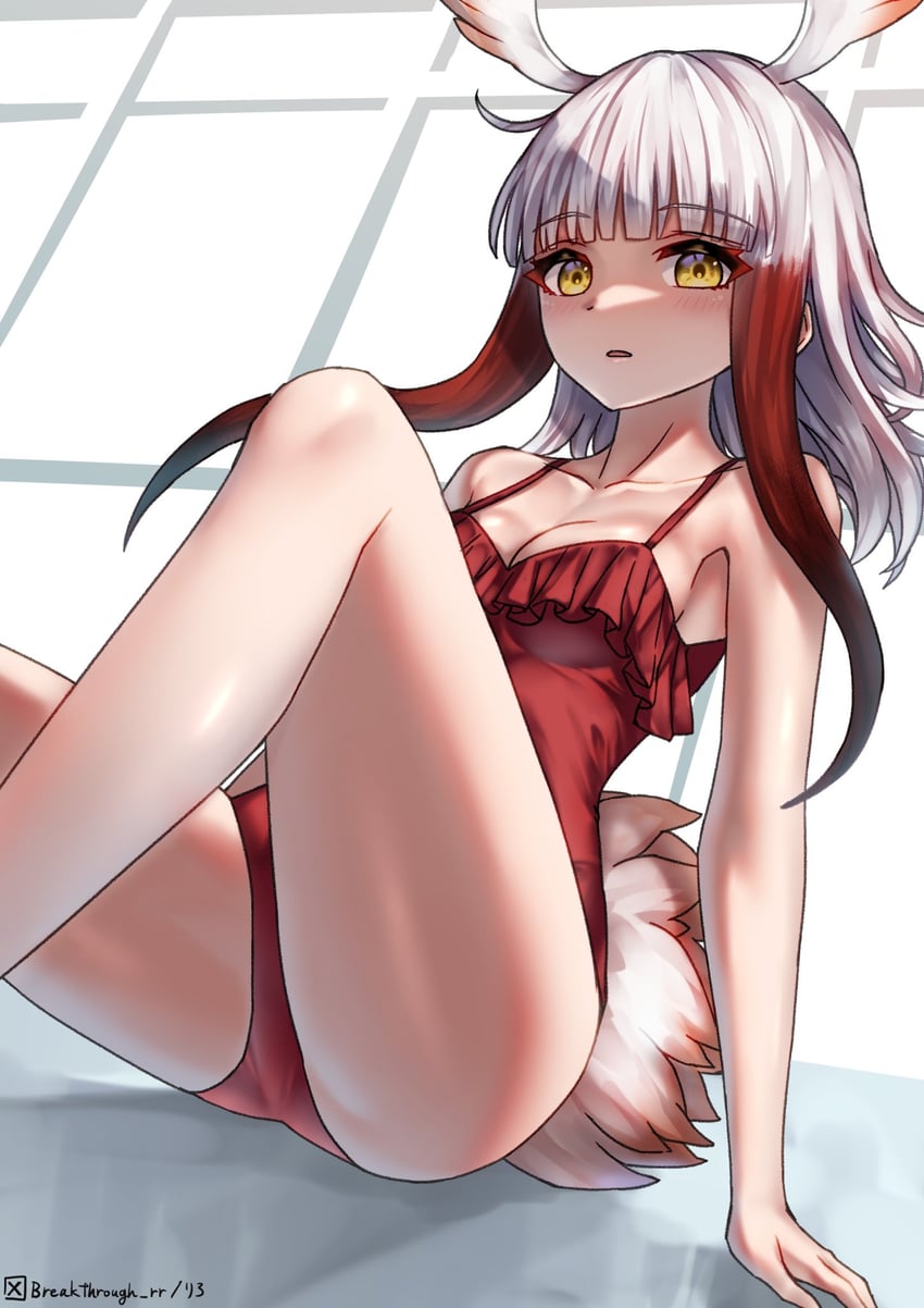 japanese crested ibis (kemono friends) drawn by riro_(breakthrough_rr)