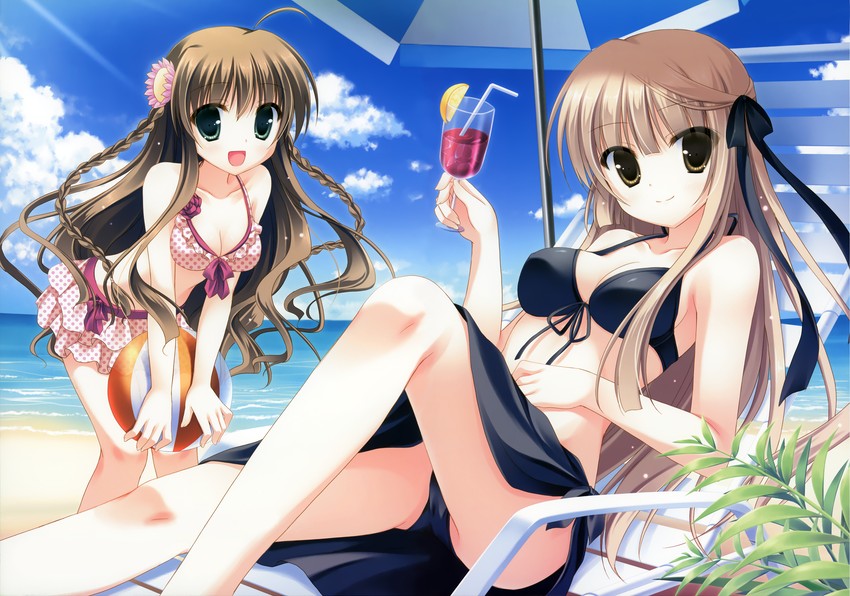 kanbe kotori and senri akane (rewrite) drawn by yukie_(peach_candy)