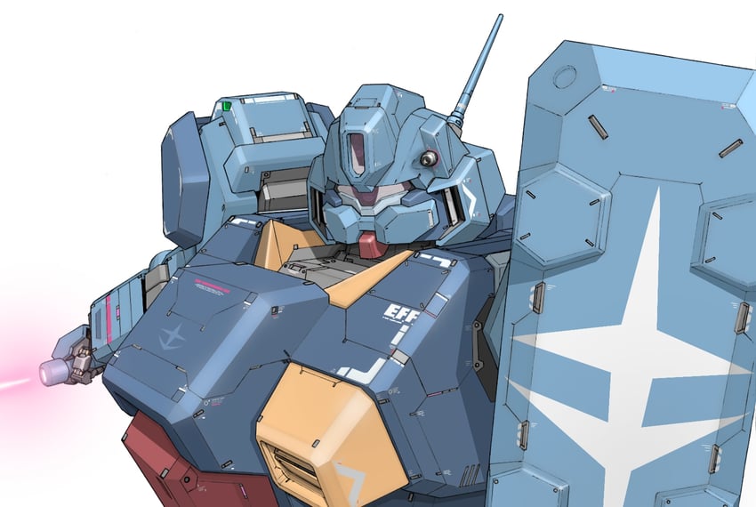 gustav karl (gundam and 1 more) drawn by aron_e