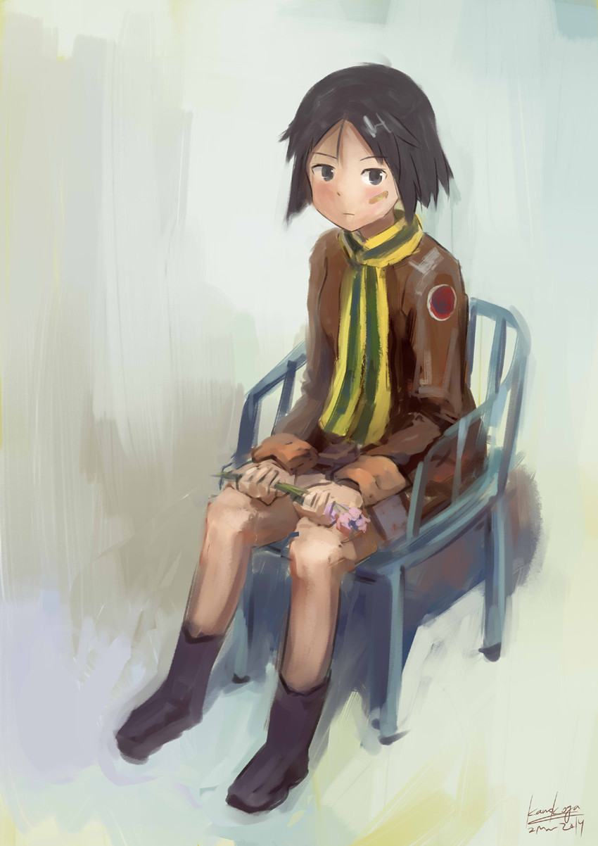 kanno naoe (world witches series and 1 more) drawn by kanokoga