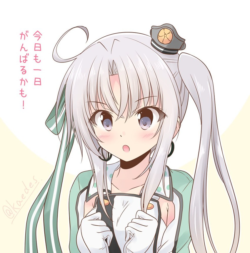 akitsushima (kantai collection and 1 more) drawn by shizuna_kaede