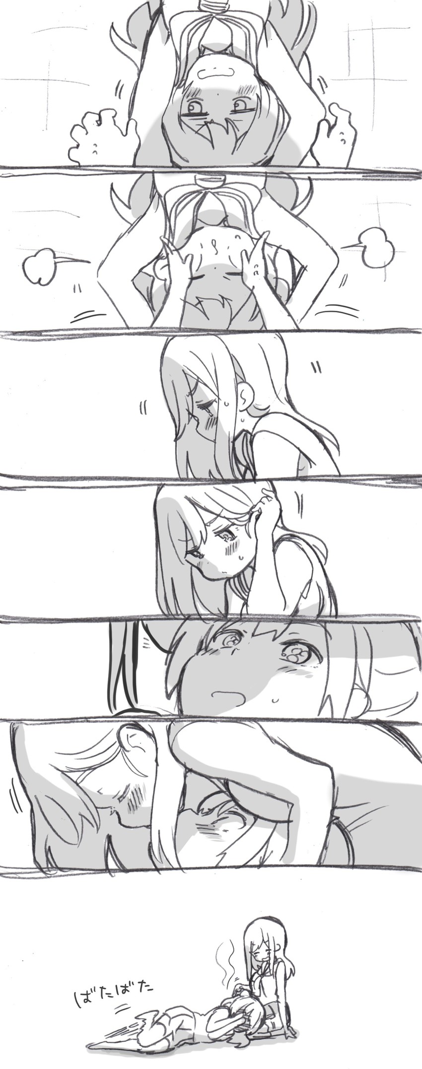 tsushima yoshiko and kunikida hanamaru (love live! and 1 more) drawn by mezashi_(mezamashi_set)