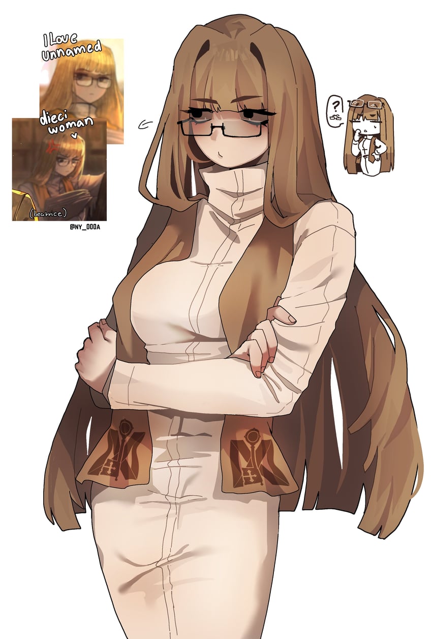 dieci librarian (project moon and 1 more) drawn by ny_000a