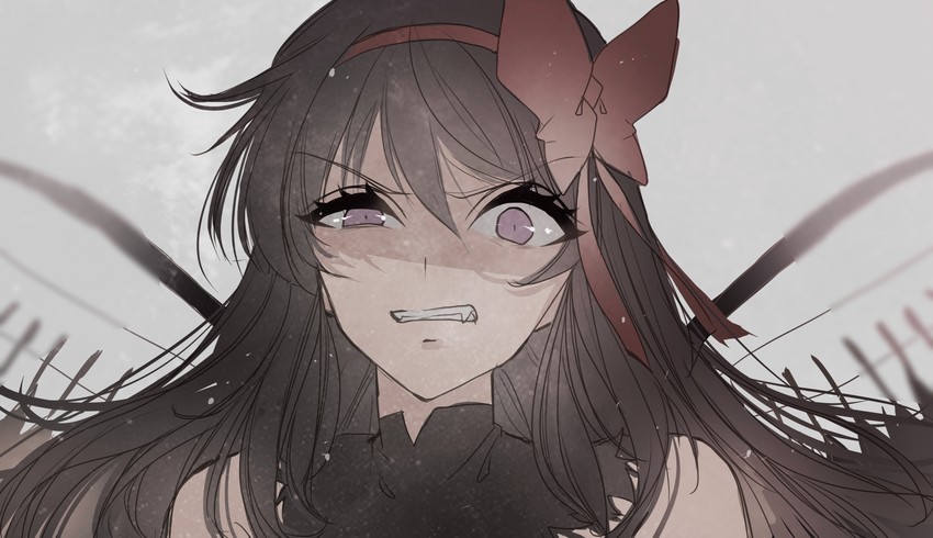 akemi homura and akuma homura (mahou shoujo madoka magica and 1 more) drawn by misteor