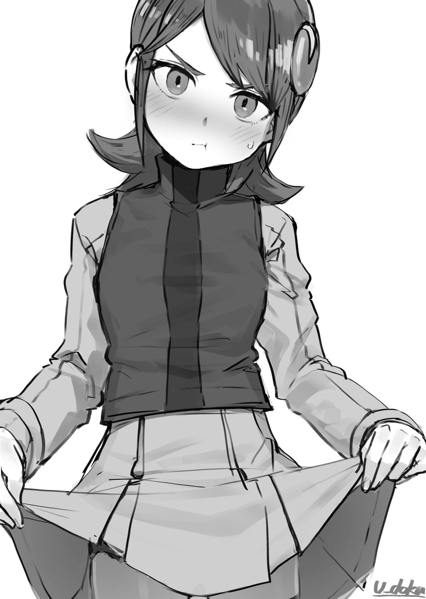 mayl sakurai (mega man and 1 more) drawn by u-doku