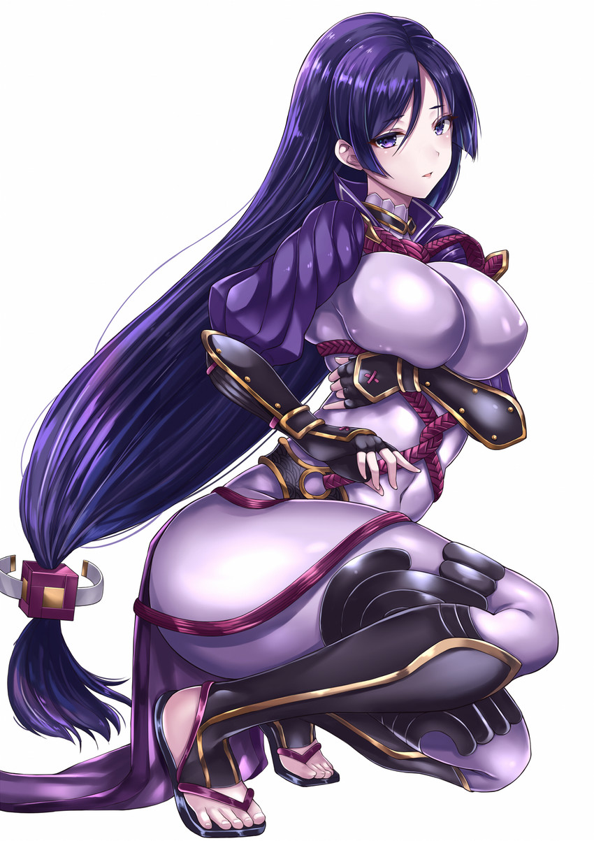 minamoto no raikou (fate and 1 more) drawn by gairou_(takakuan)
