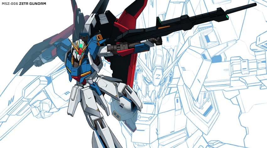 zeta gundam (gundam and 1 more) drawn by pinguinkotak