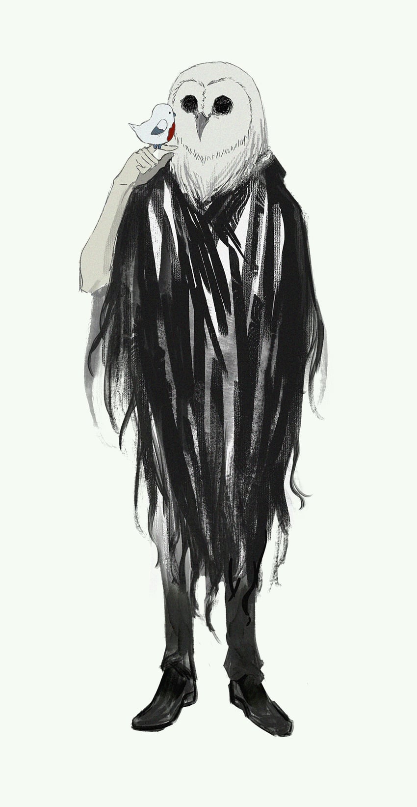 punishing bird and lorde (project moon and 3 more) drawn by sio2_(whynotkarma)