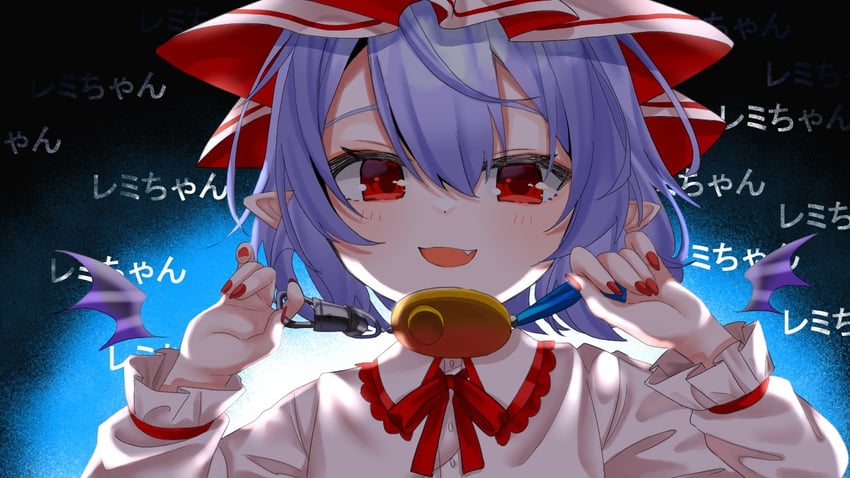 remilia scarlet (touhou and 1 more) drawn by misoice_ramen