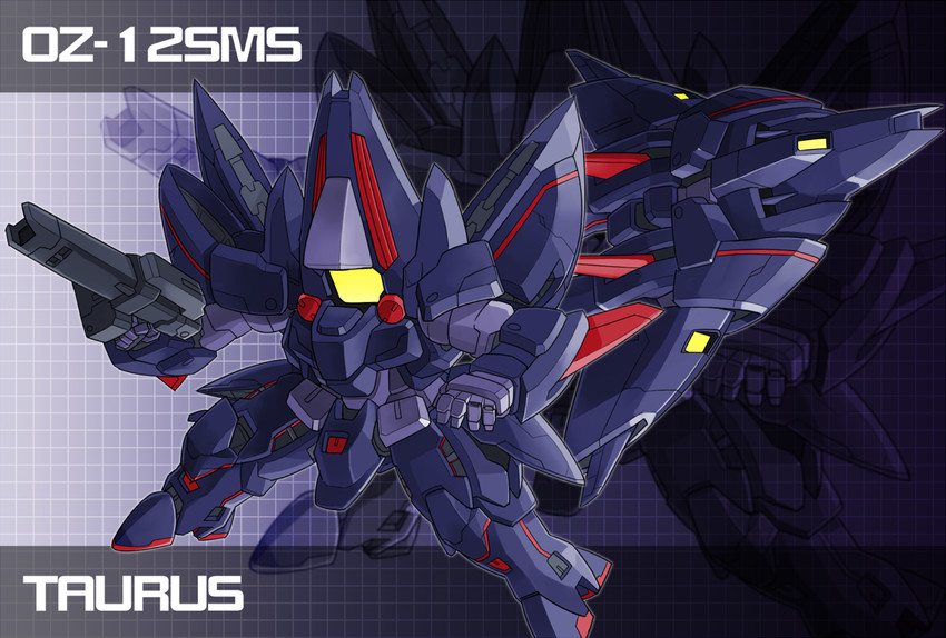 taurus (gundam and 2 more) drawn by memento_vivi