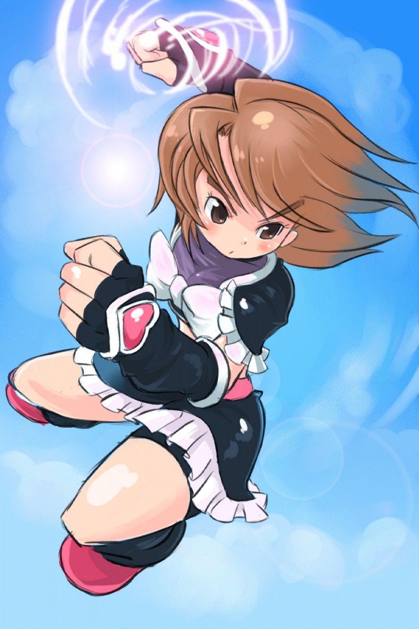misumi nagisa and cure black (precure and 1 more) drawn by okera