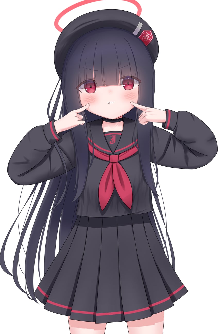 justice task force member (blue archive) drawn by nimonomono