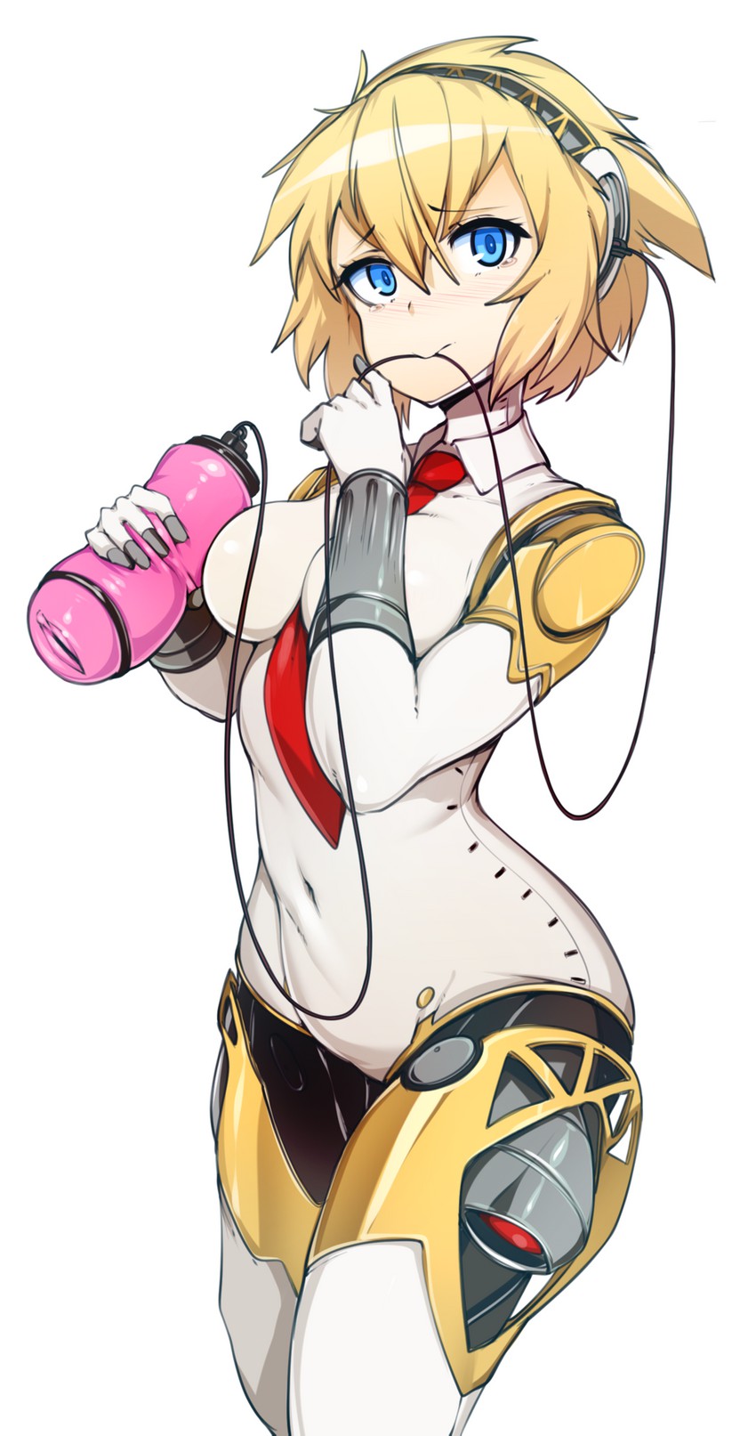 aigis (persona and 1 more) drawn by slugbox